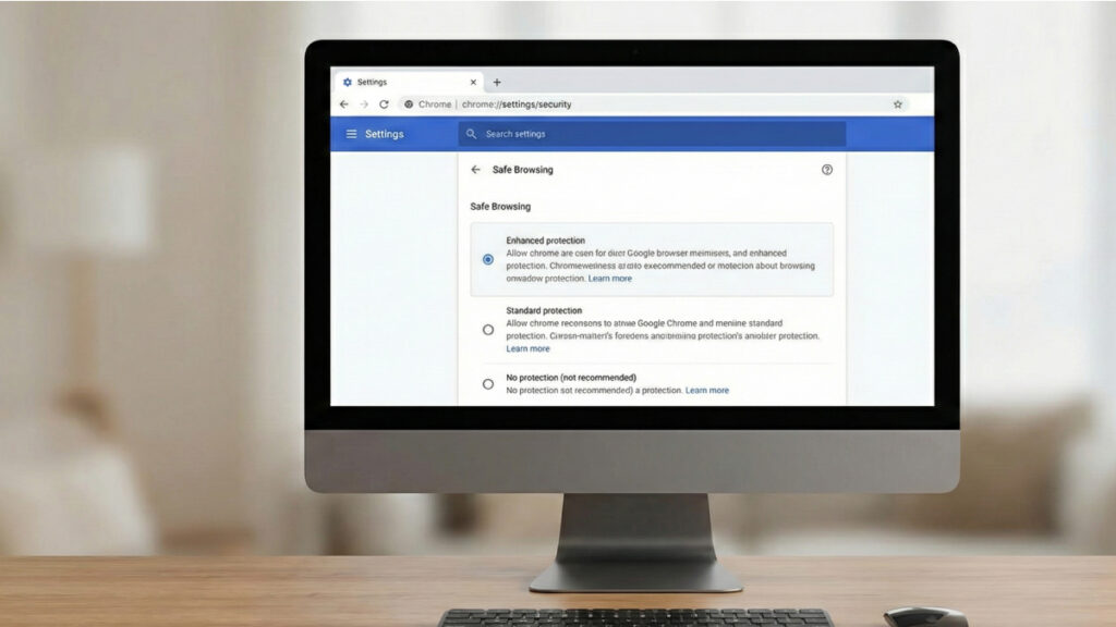 크롬 브라우저 강화된 보호 모드 설정 가이드
