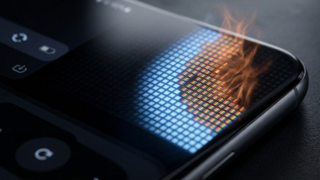 스마트폰 디스플레이 최적화 를 통한 OLED 번인 방지 및 수명 관리 