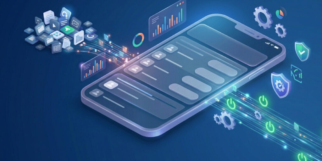 스마트폰 저장공간 부족 해결을 위한 앱별 캐시 및 데이터 상세 설정 화면
